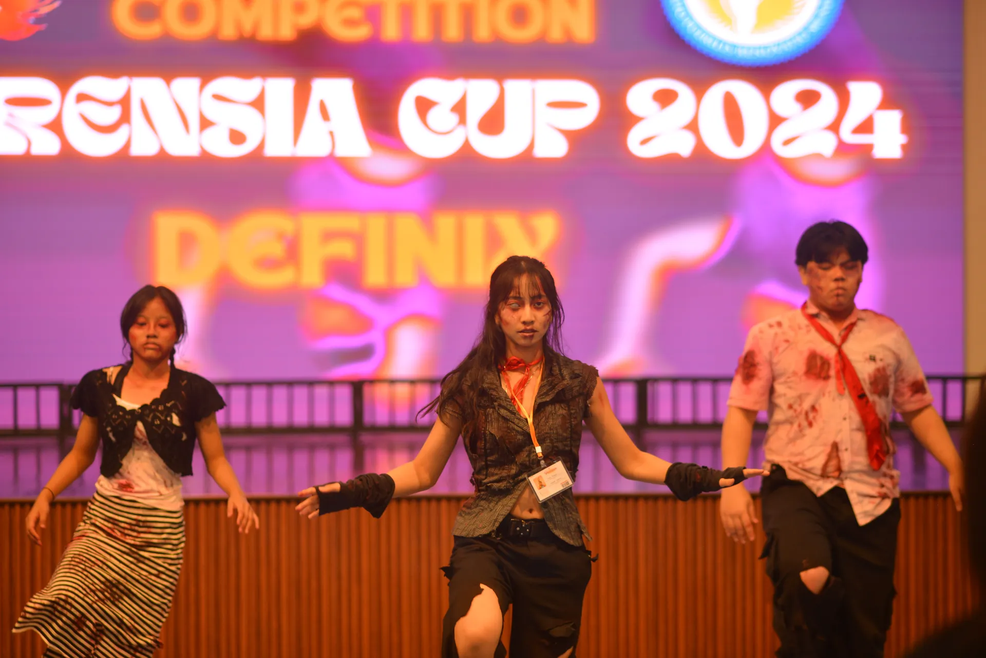 Salah satu tarian yang dipentaskan